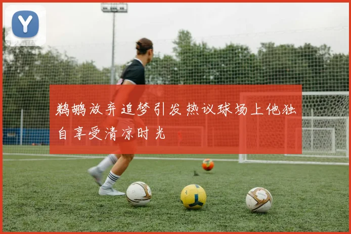 鹈鹕放弃追梦引发热议球场上他独自享受清凉时光